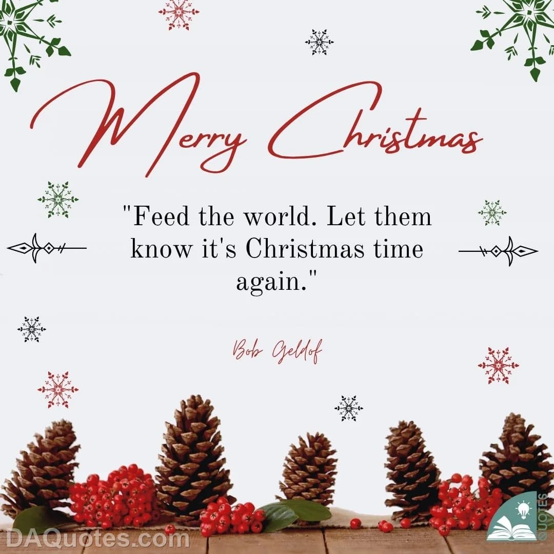 bob geldof Quotes Christmas,Christmas Time