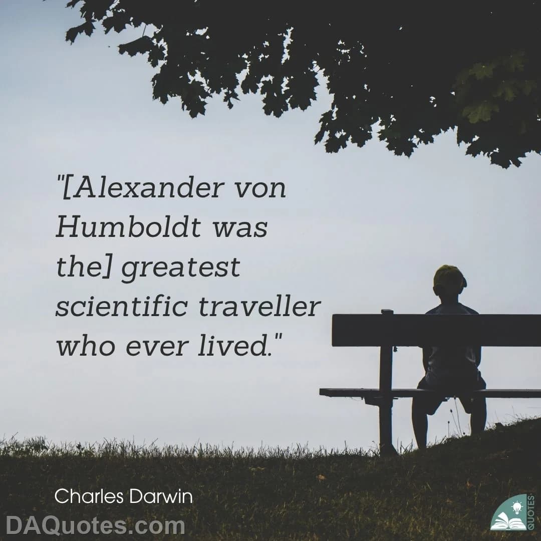 charles darwin Quotes Traveller