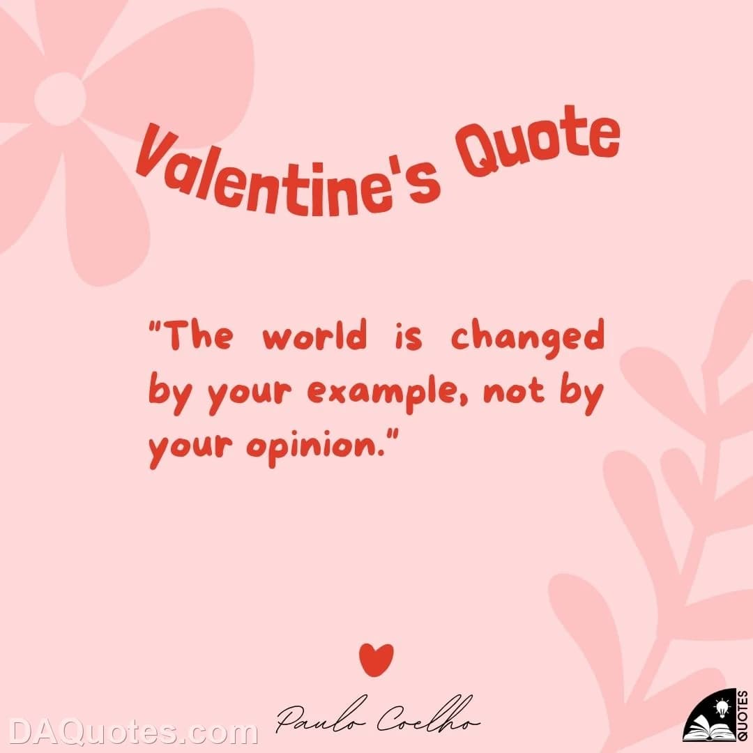 paulo coelho Quotes Valentine's Day